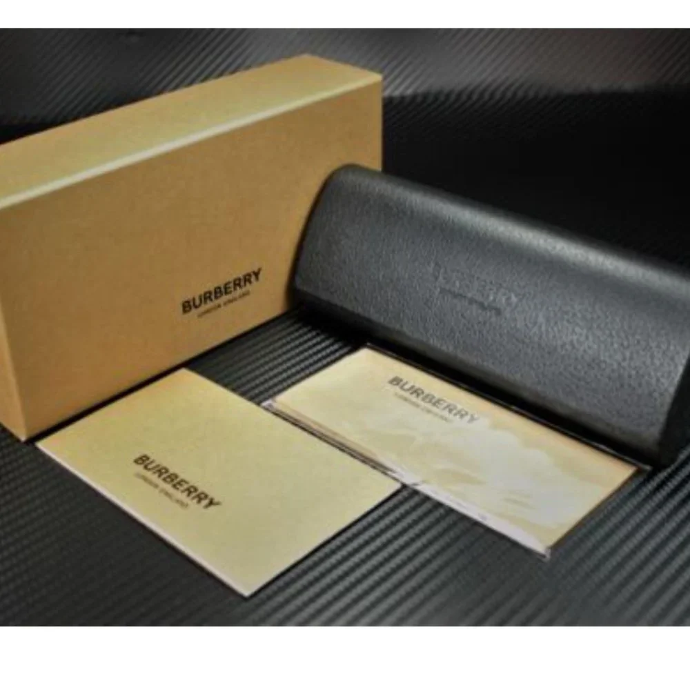 Burberry Women's Black Stripe Eyeglasses